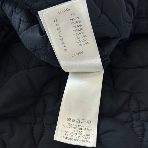 Louis Vuitton Navy Monogram Padded Jacket - Picture 6 of 8